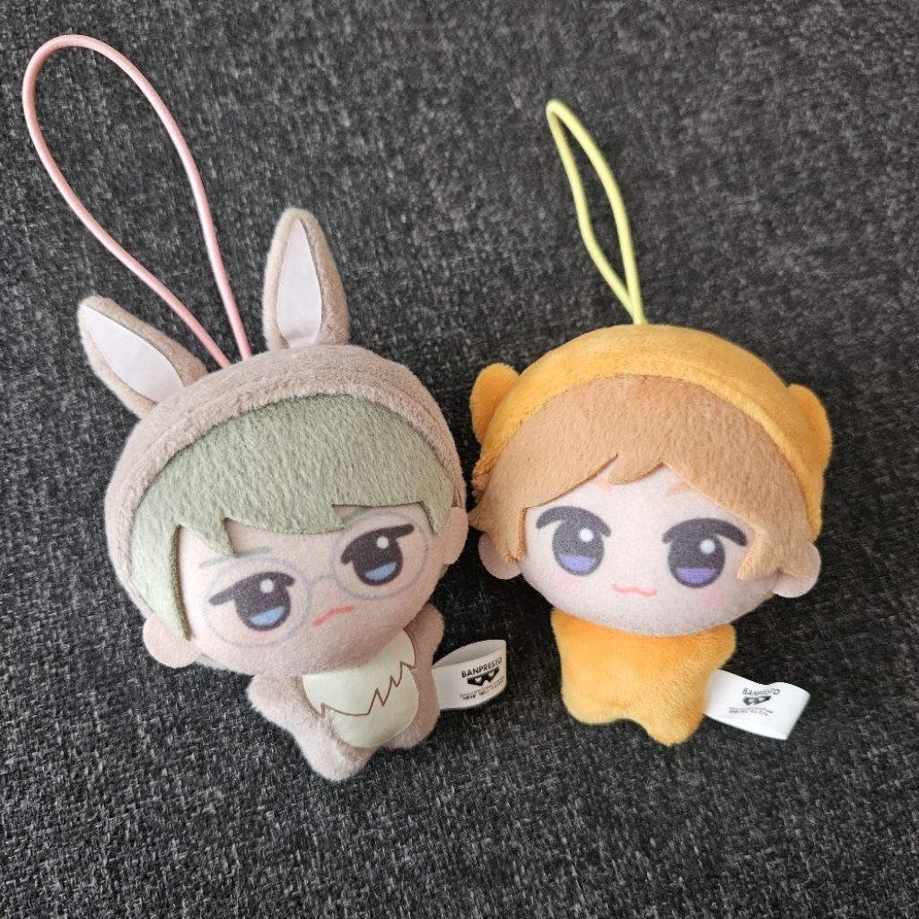 A3 Official Merch Animal Chibigurumi - Chikage + Tenma