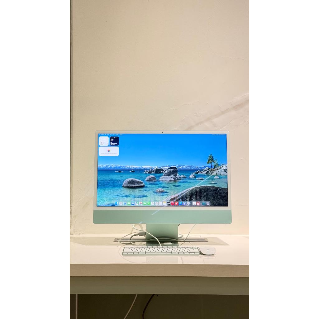 Apple iMac 24-inch (2021) Chip M1 | RAM 8GB | SSD 256/512GB | Display Retina 4.5K | Second Like New 