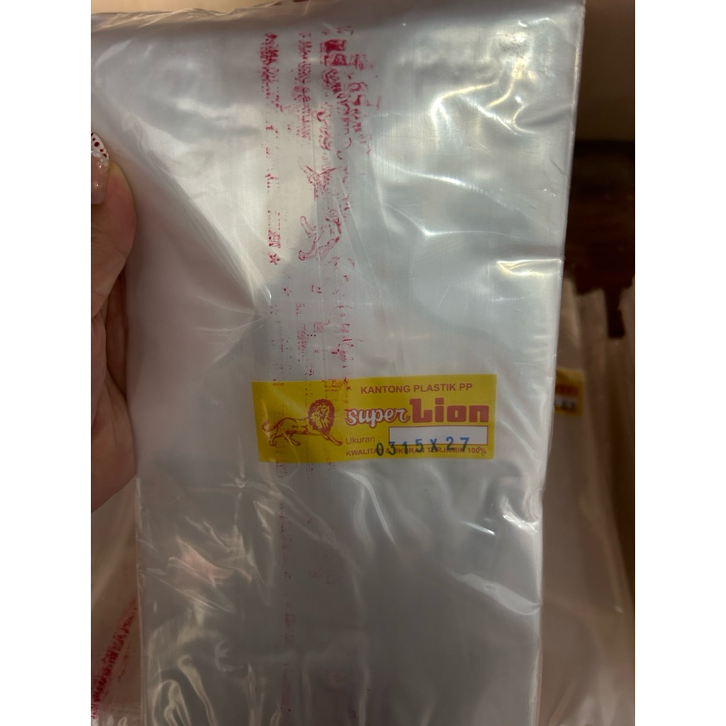 Plastik PP uk. 15x27 Super LION