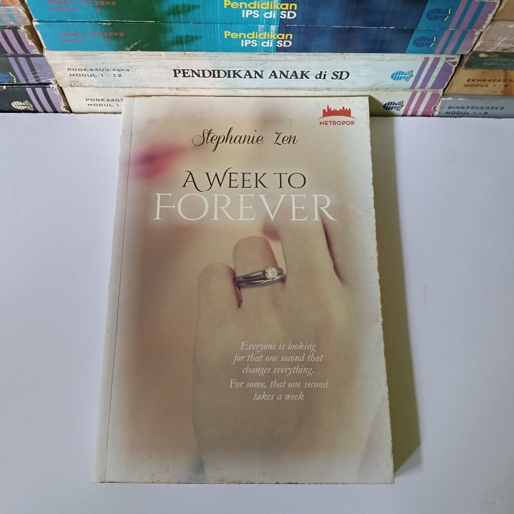 NOVEL A WEEK TO FOREVER Stephanie Zen