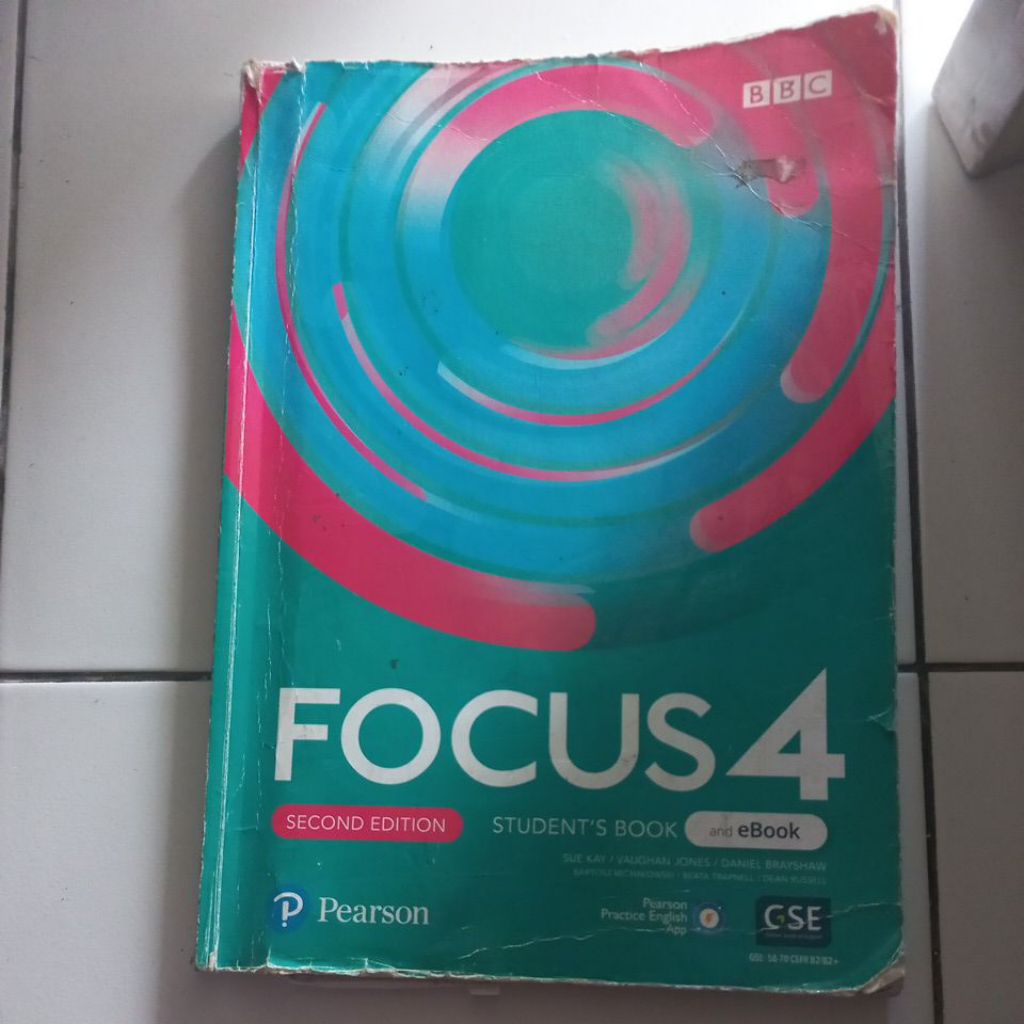 BUKU PRELOVED FOCUS 4 SECOND EDITION BBC (PEARSON). 100% ORIGINAL
