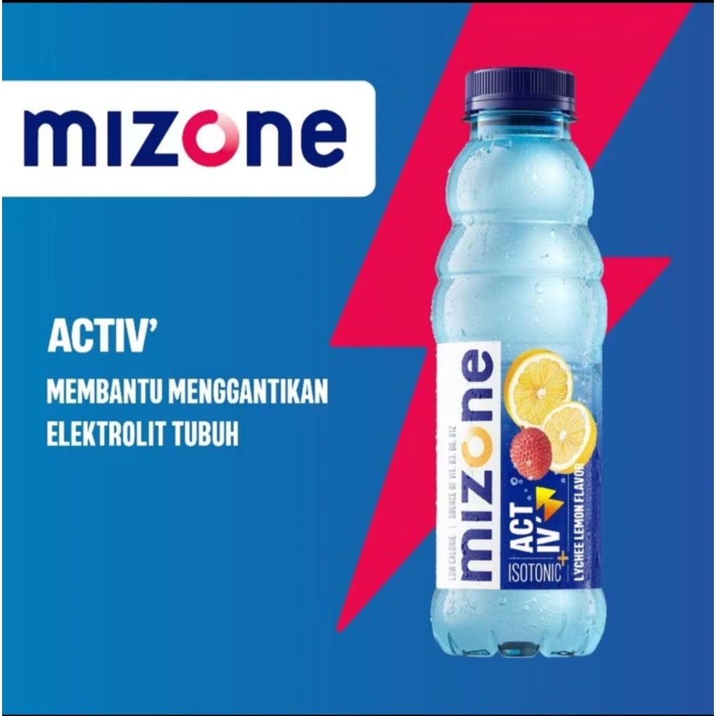 Mizone Minuman Isotonic 500ml 1 Dus