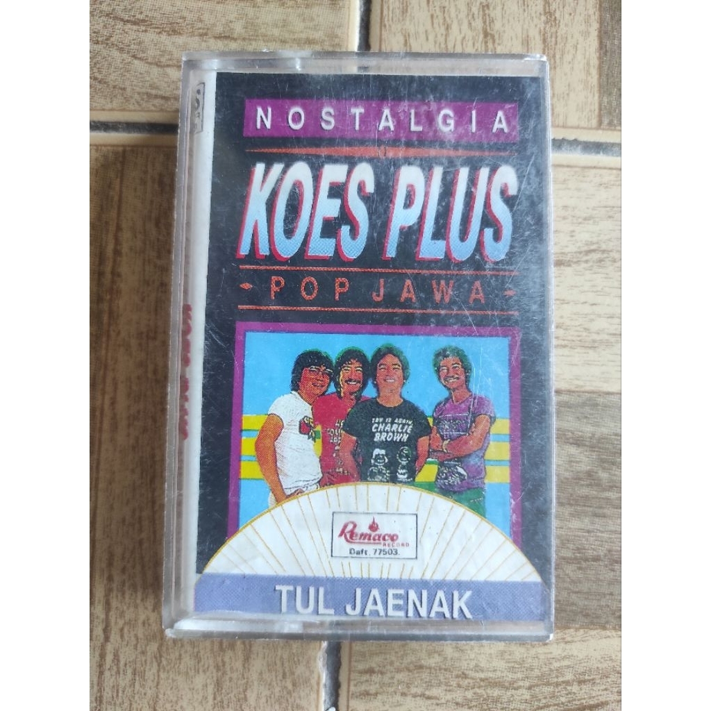 kaset pita nostalgia KOES PLUS "pop jawa"