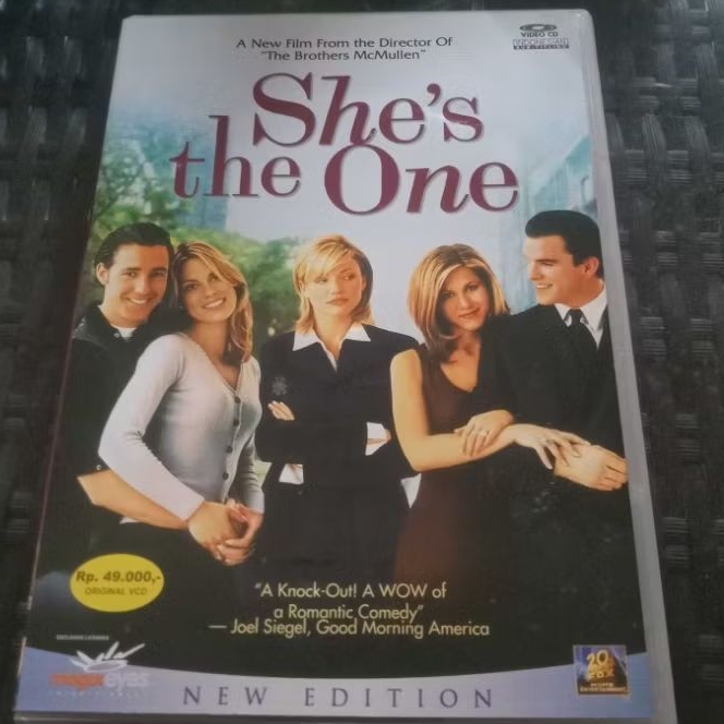 VCD Original SHE'S THE ONE Feat CAMERON DIAZ Teks Indonesia