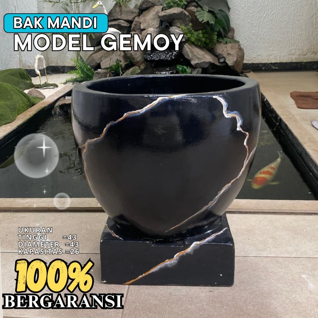 Bak Mandi Model Gemoy 43x43 (ONGKIR OTOMATIS) Bisa Langsung Di CO