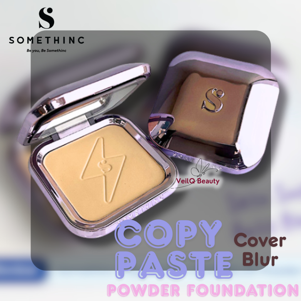 SOMETHINC Copy Paste Coverblur Powder Foundation Two Way Cake Bedak Padat