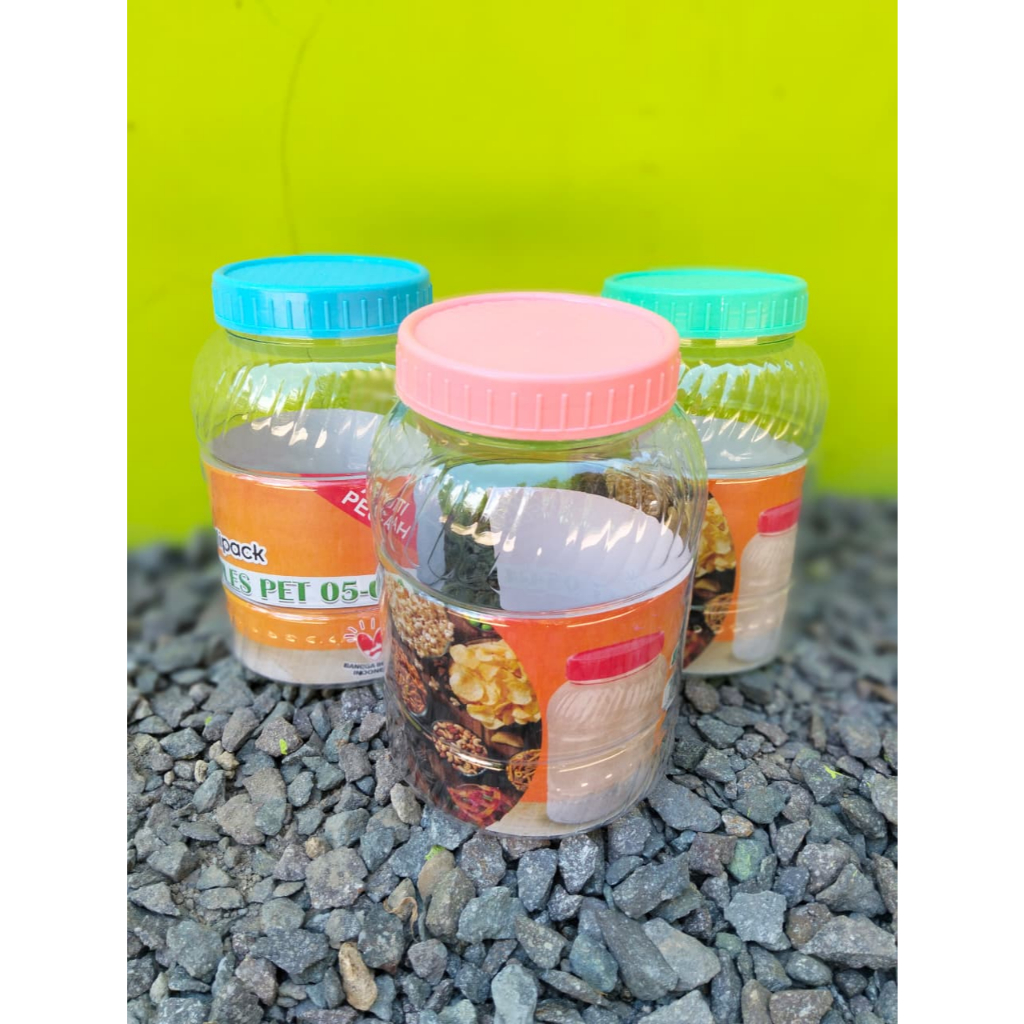 Toples Cendol Toples Kue Plastik Delipack Pet TP 5 Toples Plastik Toples Jadul