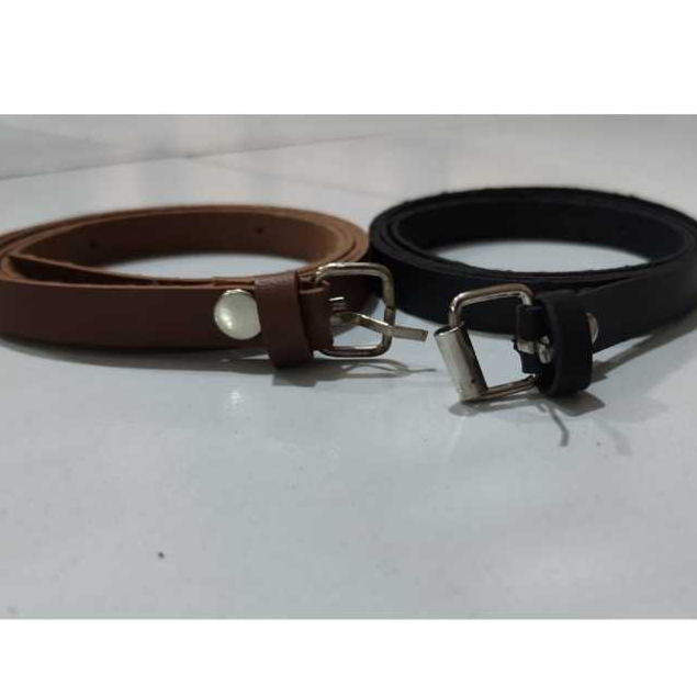 Women Belt Basic Kecil - Ikat Pinggang Wanita - Ring Belt Women