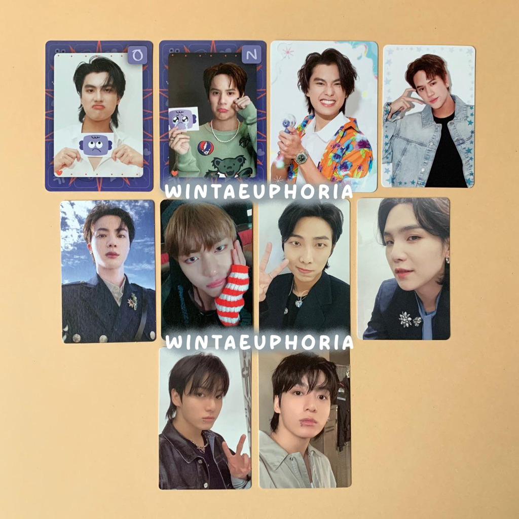 COLLECTIBLE CARD CC PHOTOCARD SONGKRAN MOOD QUEST 2025 MYSTERY BOX MBOX NANON OHM PAWAT OHMNANON ZOO