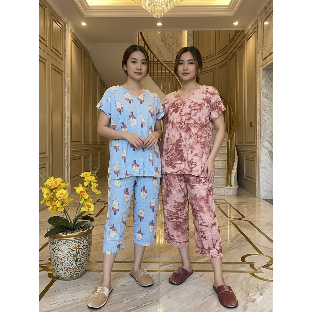 BABYDOLL KIMONO7/8//BABYDOLL KANCING 7/8//RAYON PREMIUM