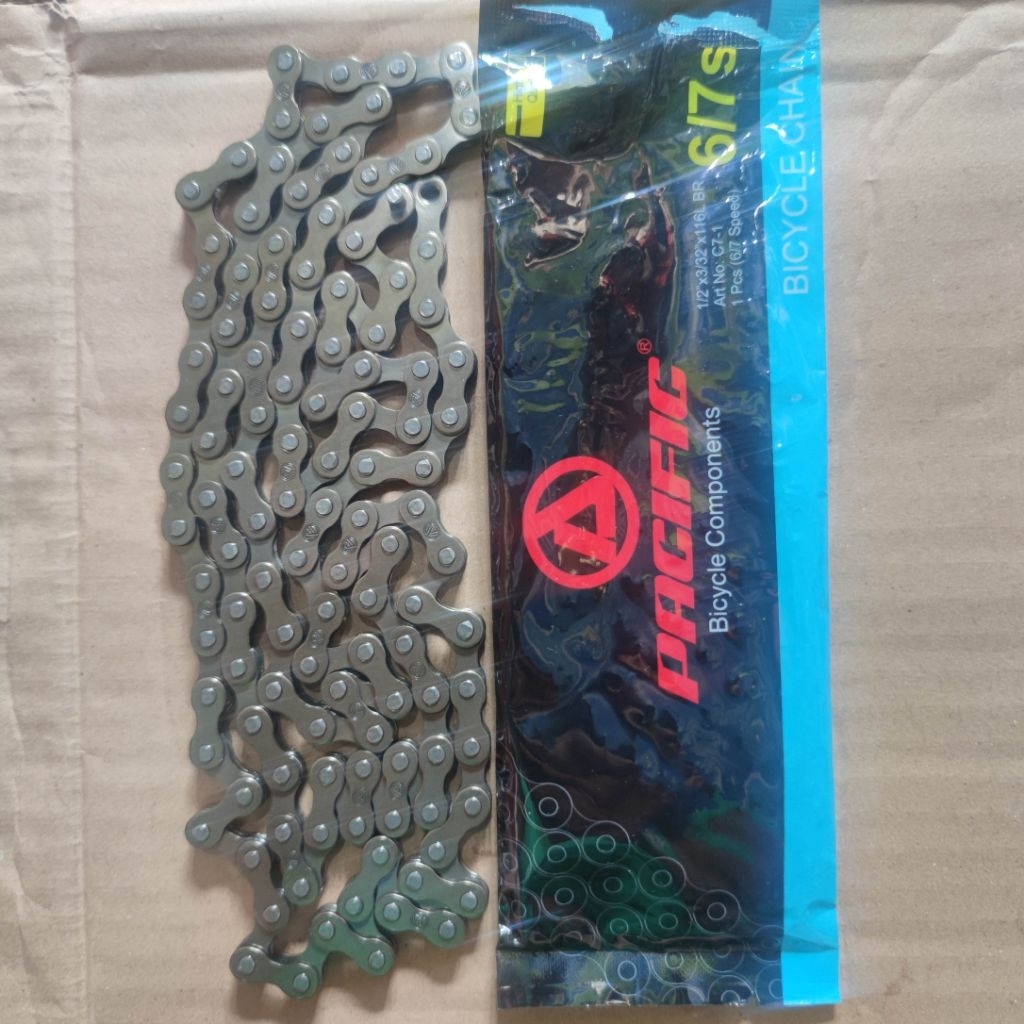 rantai pacific 5 6 7 speed rante operan gigi sepeda pacifik