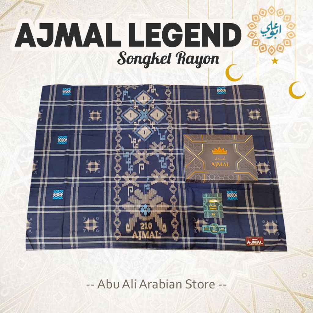 Sarung Ajmal Legend Songket Rayon
