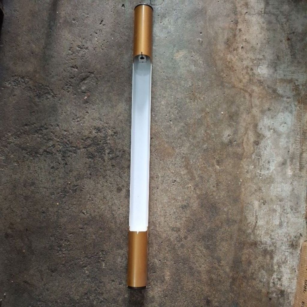 sun Kap lampu TL/neon jadul model bambu 18w