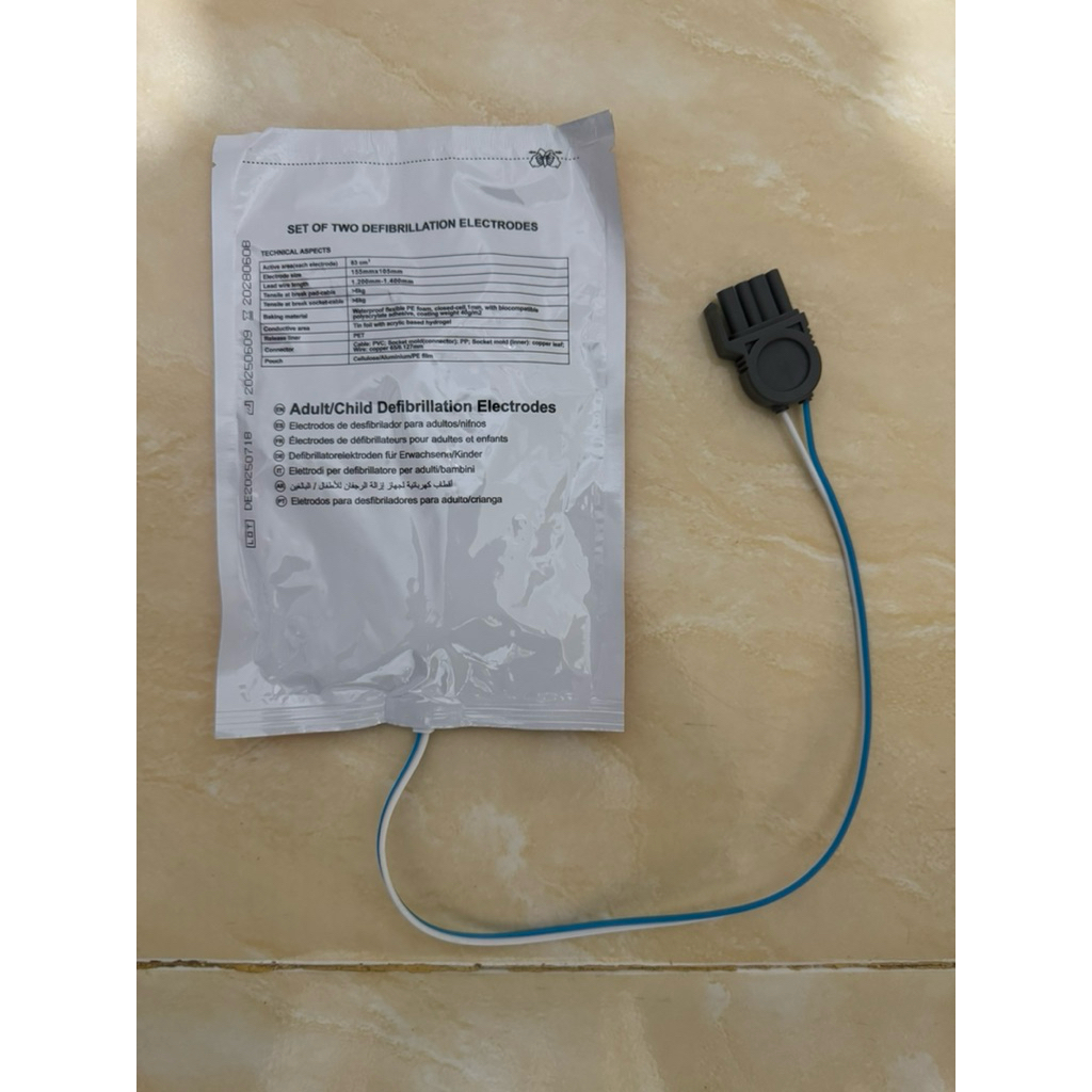 Pads AED Meditech Defi5S / Pad AED Meditech Bahasa Indonesia