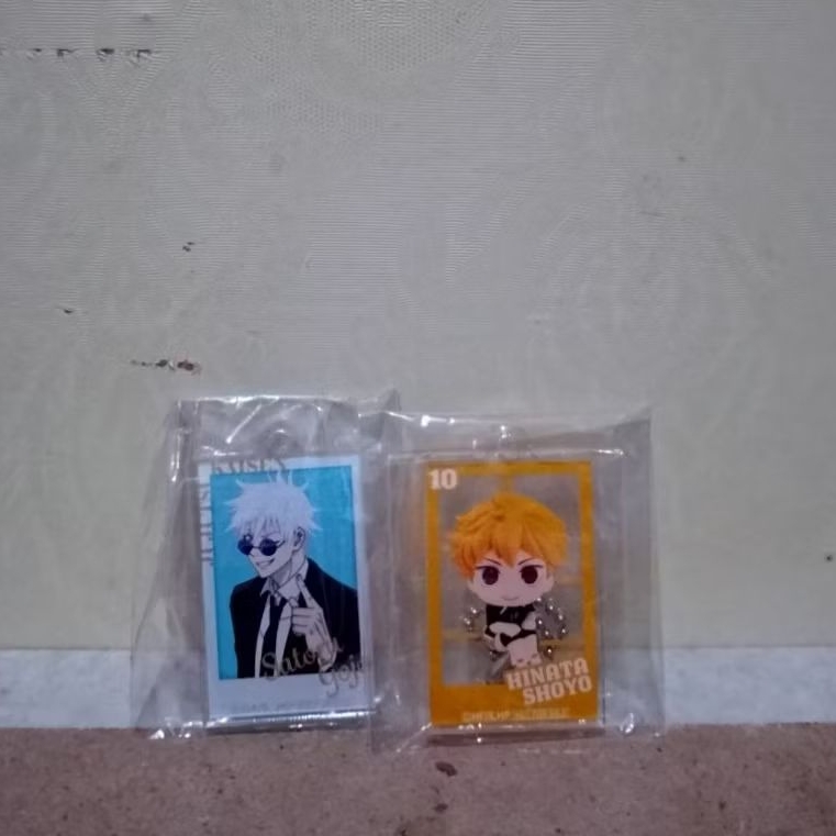 Lookup Bonus Keychain Jujutsu Kaisen Gojo Satoru Haikyuu Hinata Shoyo