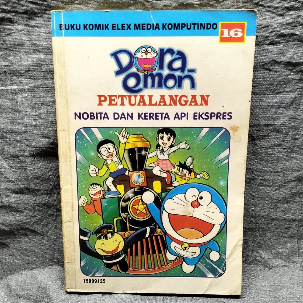 KOMIK BUKU FISIK DORAEMON PETUALANGAN NO 16 NOBITA DAN KERETA API EKPRES BAHASA INDONESIA