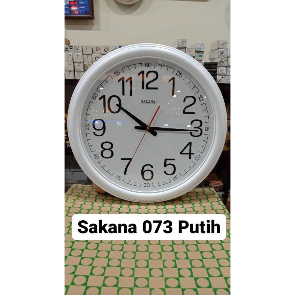 Jam dinding Sakana 073 Ukuran Besar