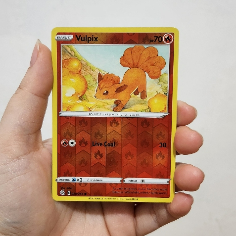 Kartu Pokemon TCG English - Vulpix Ninetales