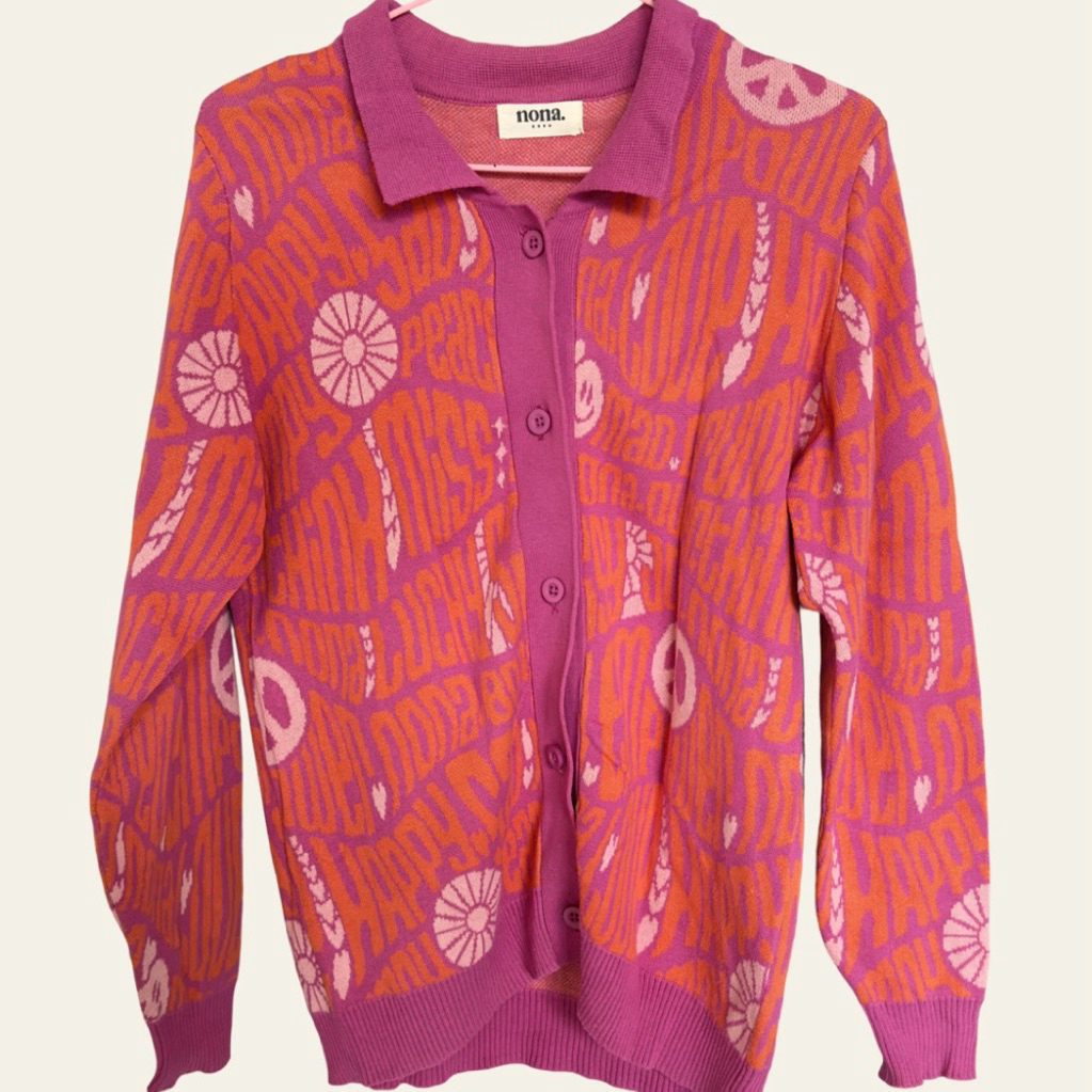 [PRELOVED] Nonaetal Pink Cardigan