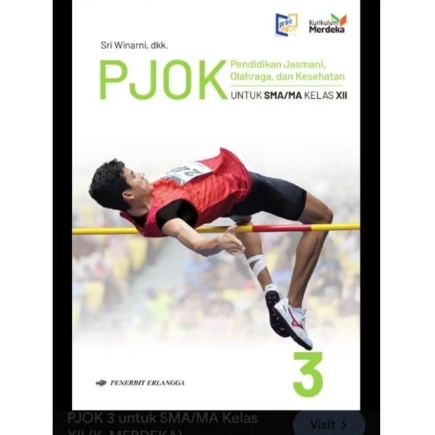 BUKU PJOK KURIKULUM MERDEKA KELAS 12