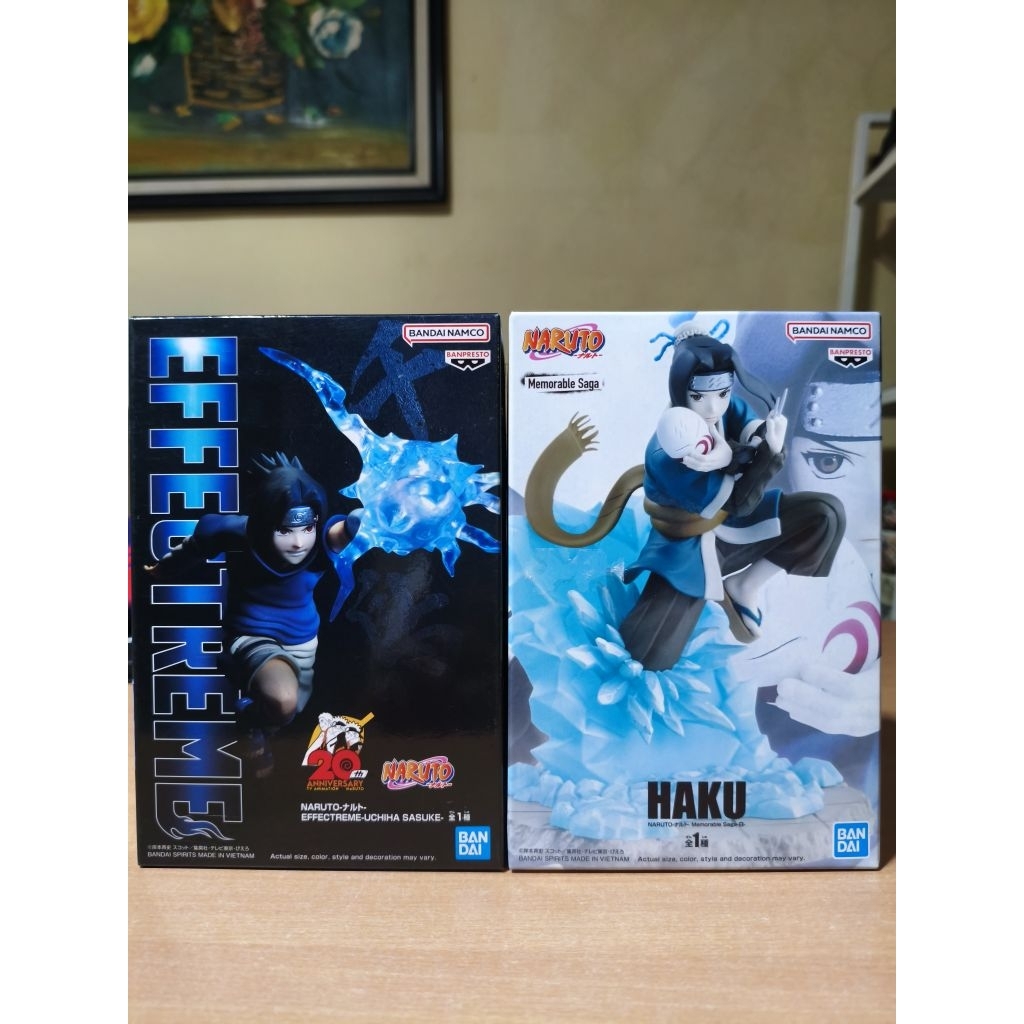 Banpresto Effectreme Sasuke Uchiha & Memorable Saga Haku