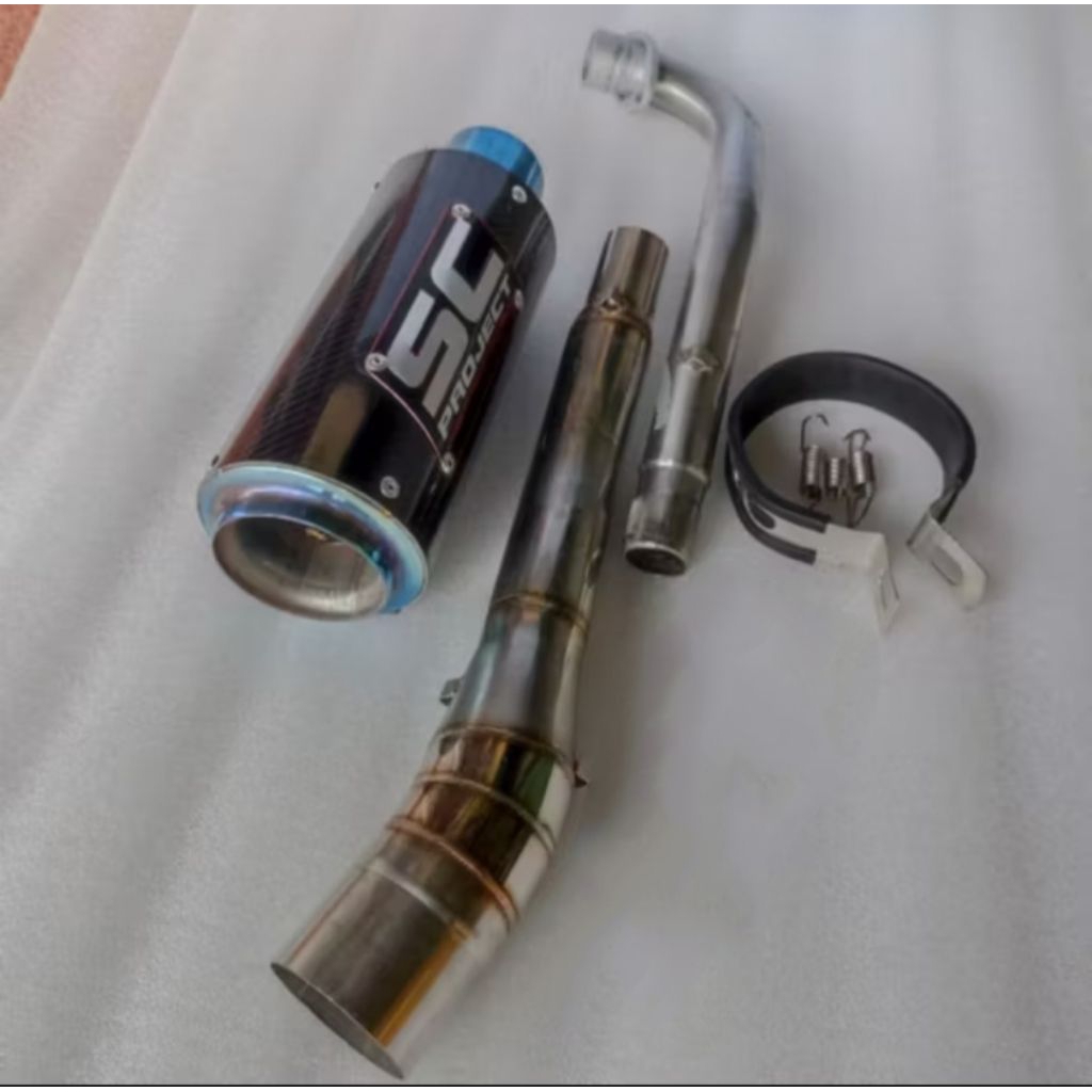 Knalpot SC Project Revo Blade Kharisma Jupiter Smash Shogun Dll