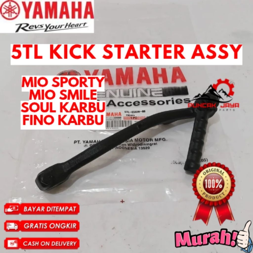 KICK STARTER ORIGINAL YAMAHA KODE 5TL,  KICK STARTER MIO SPORTY, KICK STARTER MIO SMILE, KICK STARTE