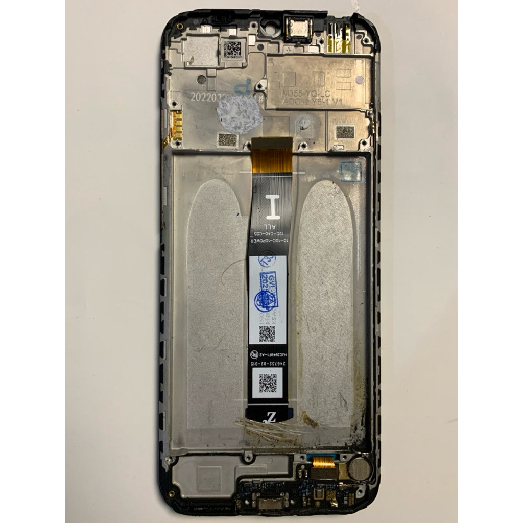 Frame+papan cas (lcd gembling) // Poco C40 (Ori Copotan)