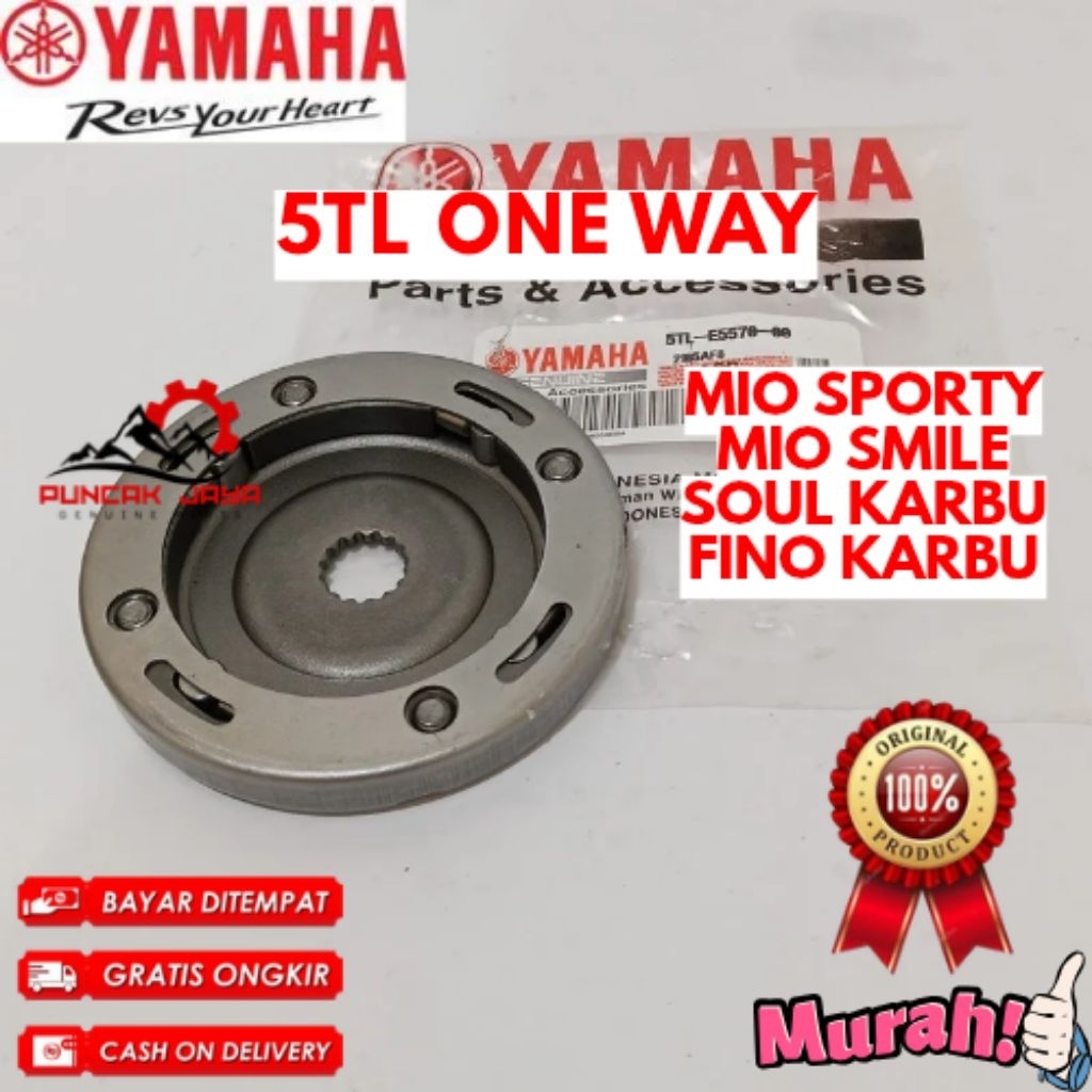 ONE WAY ORIGINAL YAMAHA KODE 5TL, ONE WAY MIO SPORTY, ONE WAY MIO SMILE, ONE WAY SOUL KARBU, ONE WAY