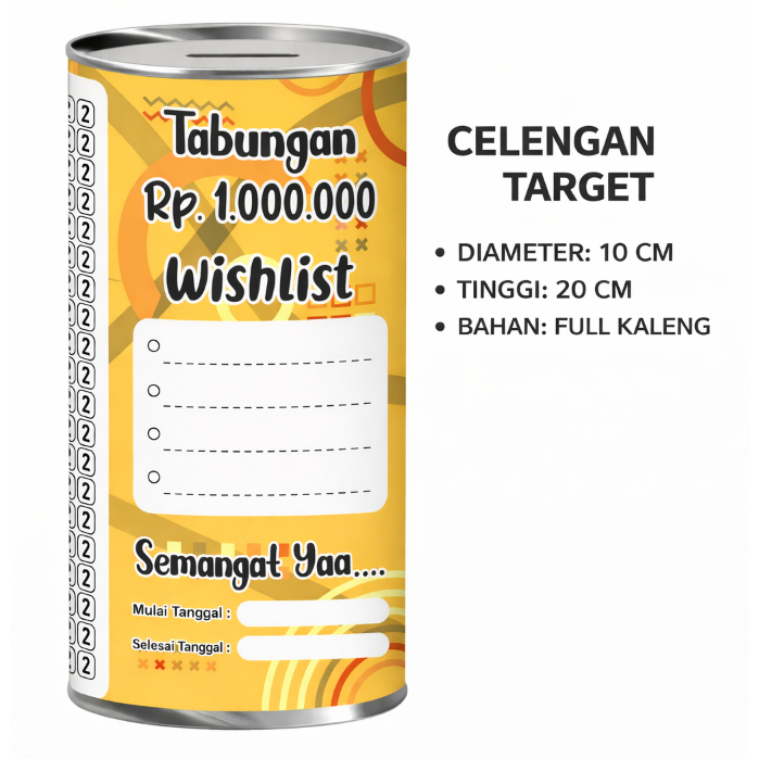 CELENGAN TARGET, CELENGAN JUMBO, UKURAN JUMBO & SMALL, CELENGAN AESTHETIC, CELENGAN ANAK