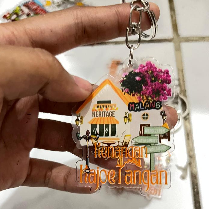 Gantungan Kunci Akrilik Custom Gantungan Kunci SATUAN Ganci Satuan