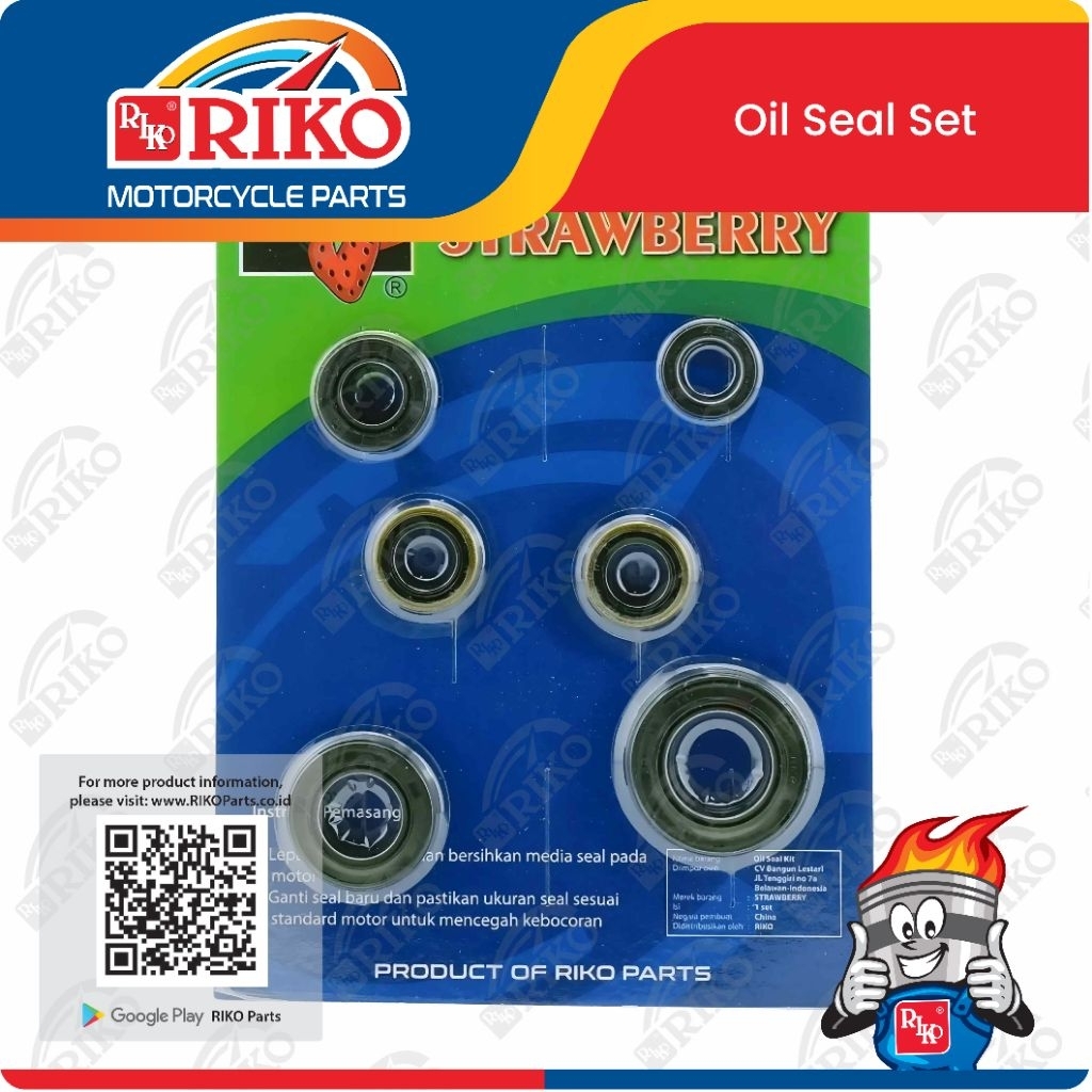 OIL SEAL SET, SEAL MESIN KOMPLIT CB 150R LED