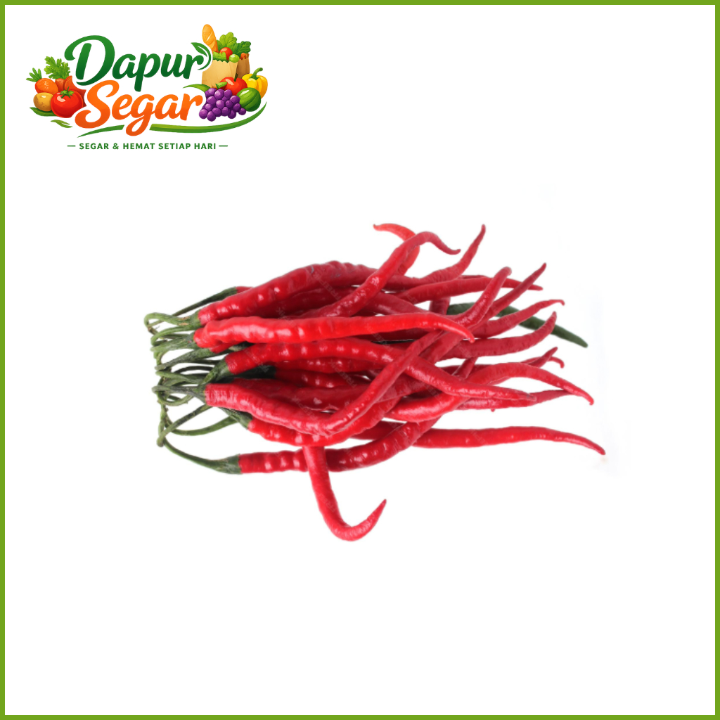 Cabe Cabai Keriting Merah Sayur Instan Express Segar Bekasi