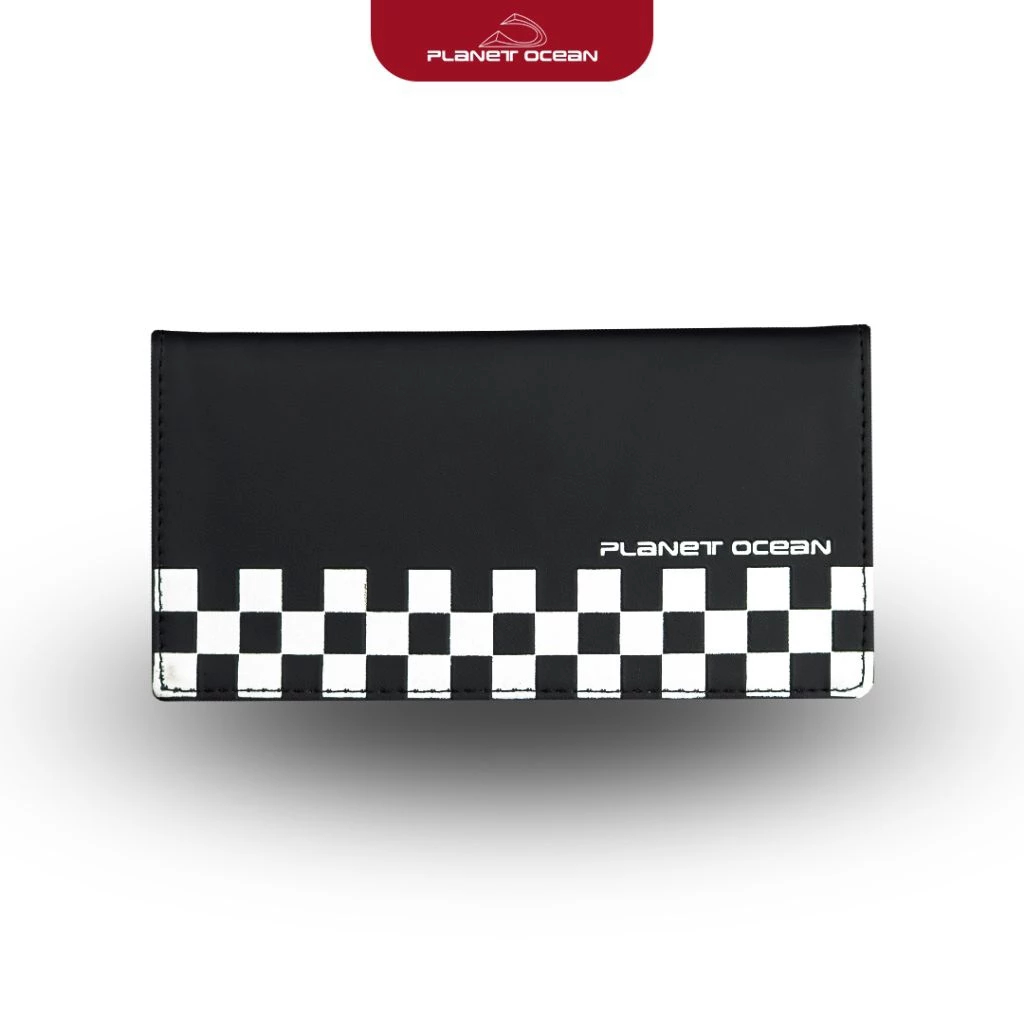 PLANET OCEAN - Dompet Pria PVC Kulit Premium Lipat Panjang Waterproof - DPO 624081