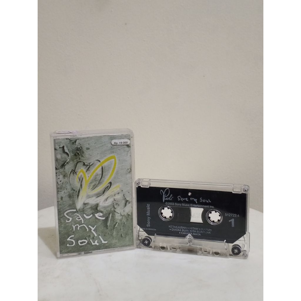 Kaset Pita - PADI - SAVE MY SOUL