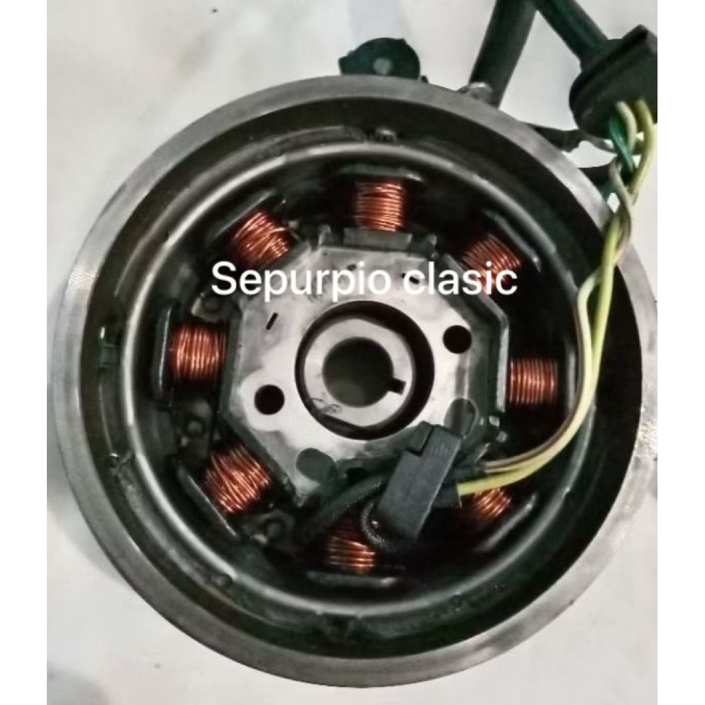 Mahnet maghnit spul full set suzuki smash 110 old lama, smash new second original