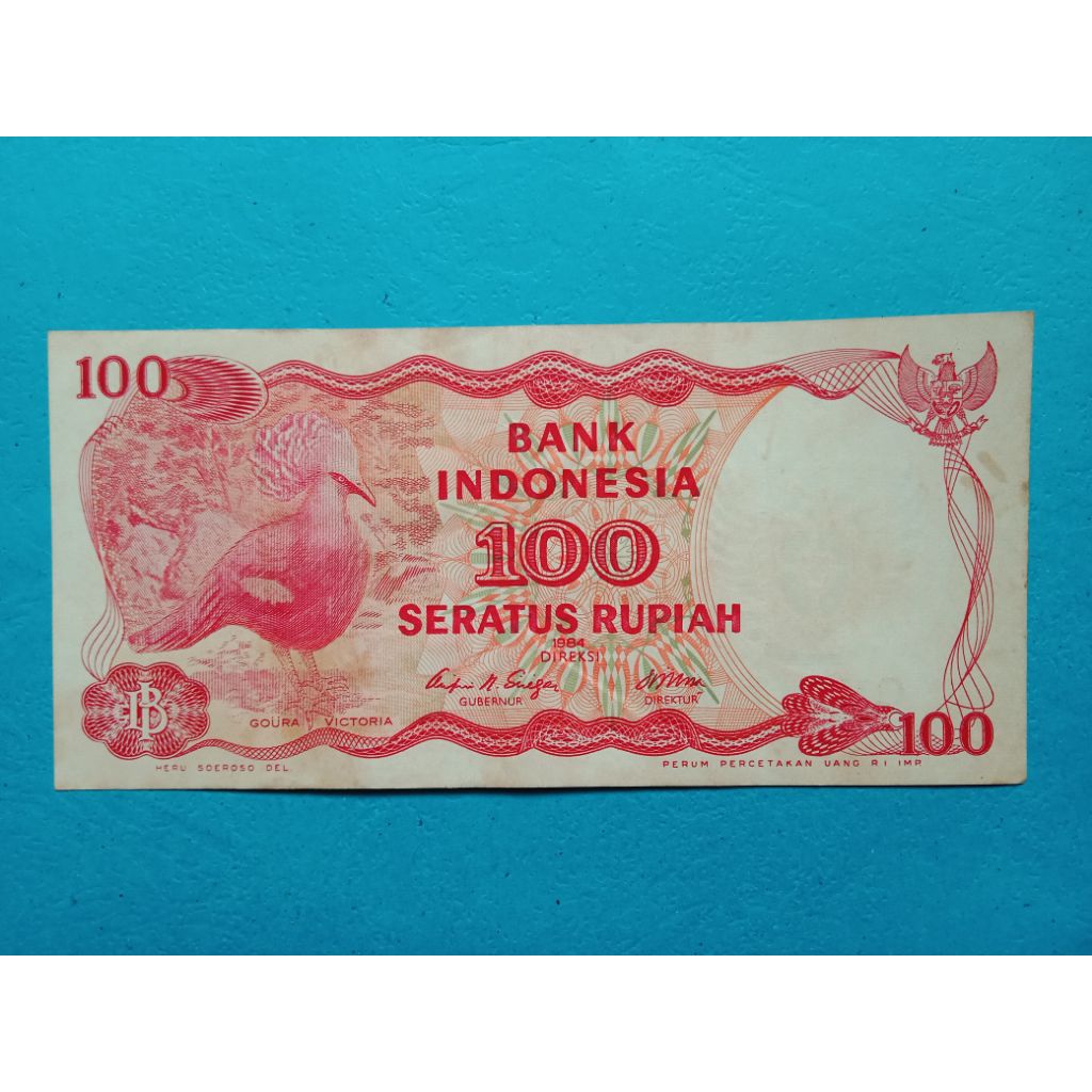 Uang 100 Rupiah 1984