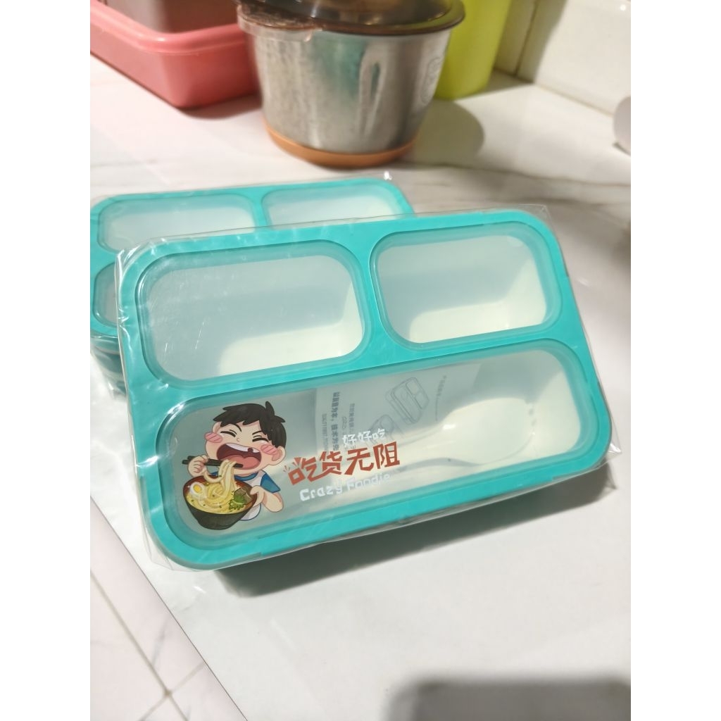 Yooyee 606 kotak makan 3 sekat