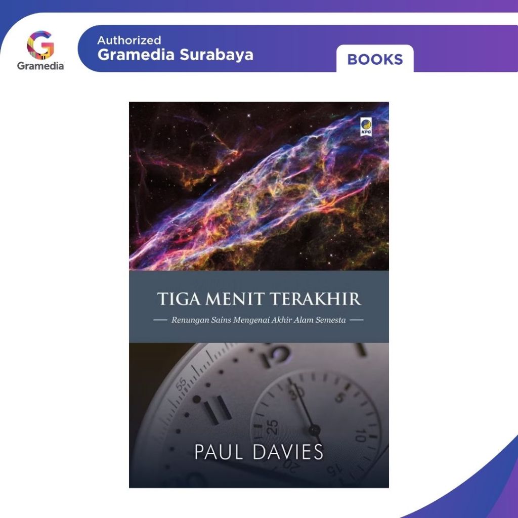 Gramedia Surabaya - Tiga Menit Terakhir (Paul Davies)