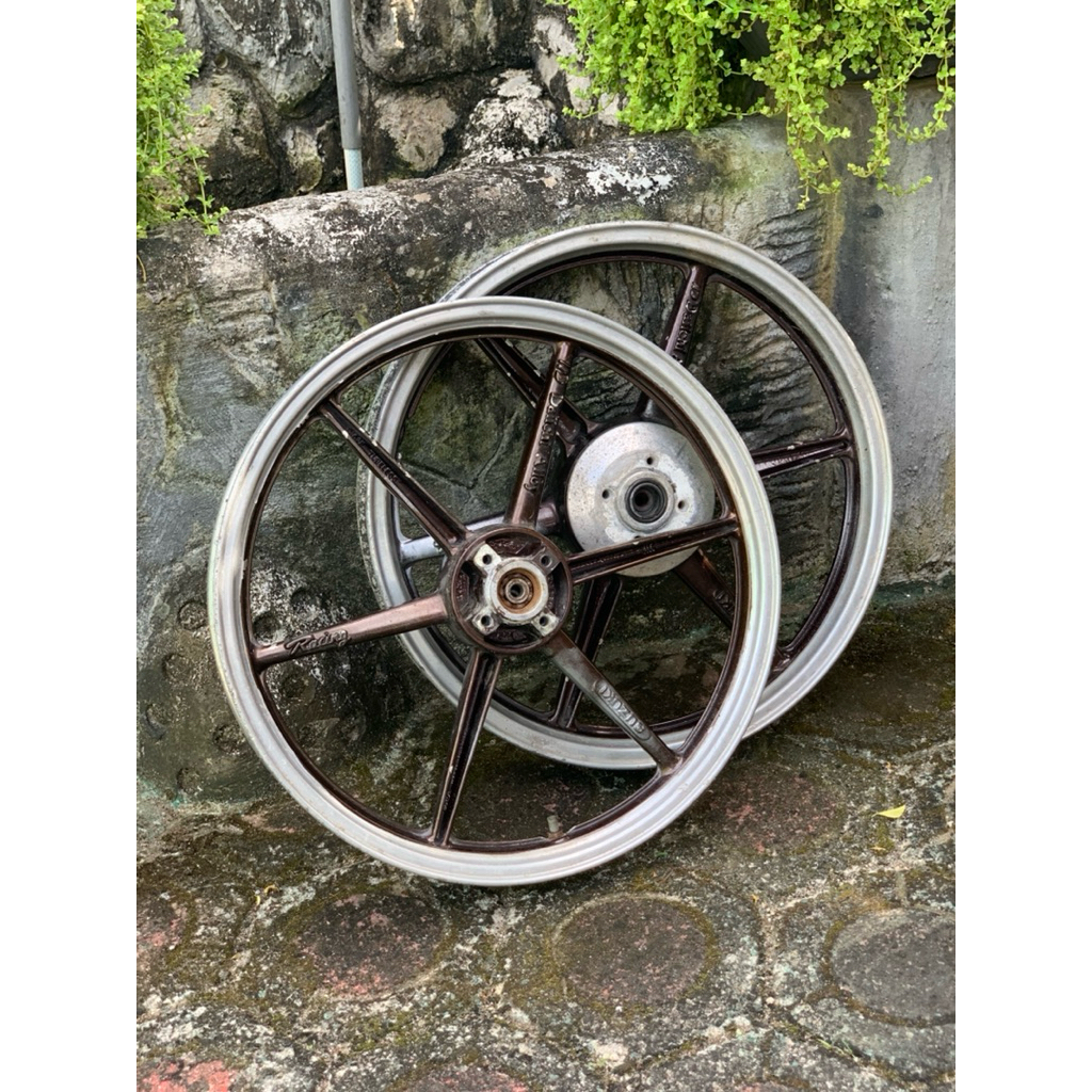 velg daiichi alloy suzuki modif DD ( Double Disc)