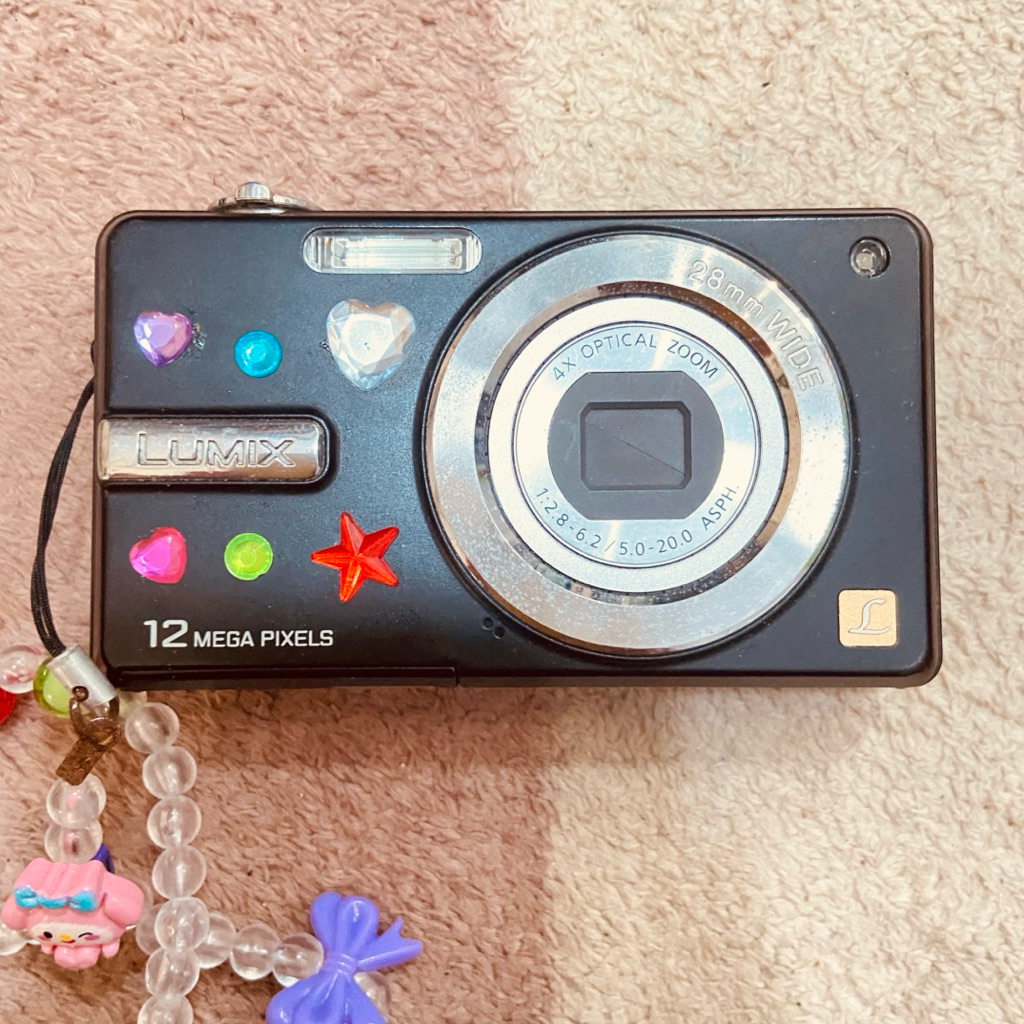 KAMERA DIGICAM LUMIX F3 HITAM NORMAL SECOND GARANSI