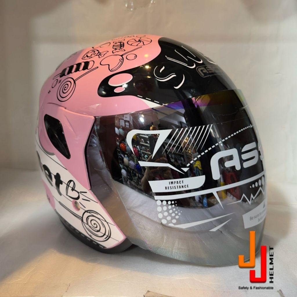 Helm ASCA Strike (Corak Perempuan)