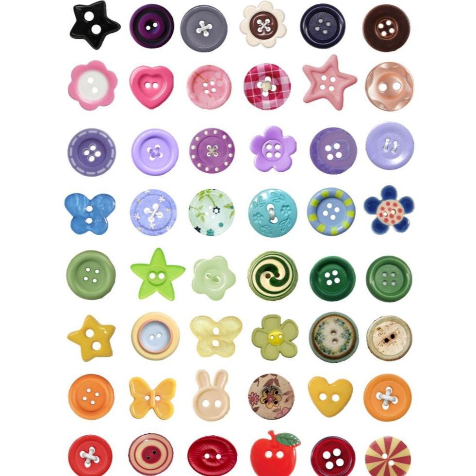 Kancing Baju Unik Gemas