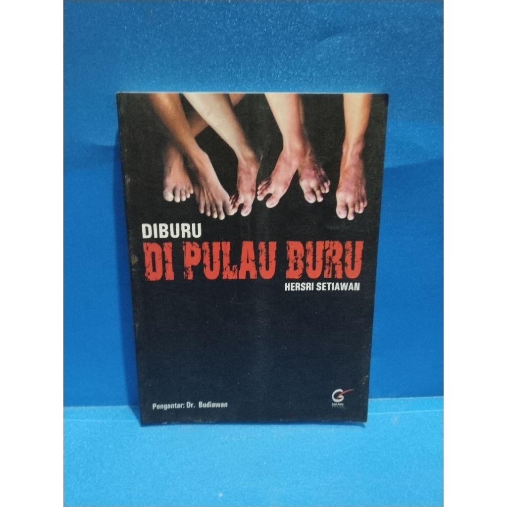 Buku original DIBURU DI PULAU BURU by Hersri Setiawan