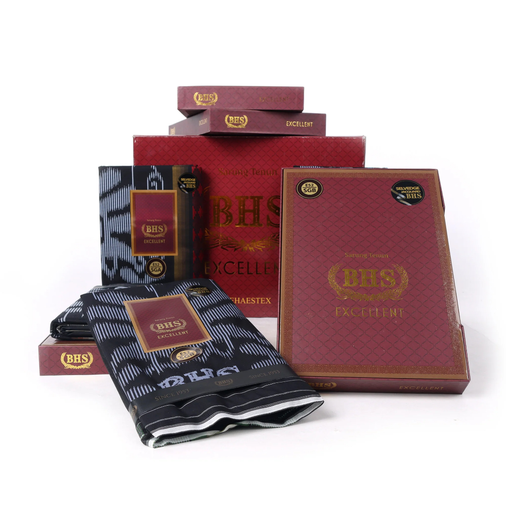 Sarung BHS Excellent Gold Songket & Jacquard