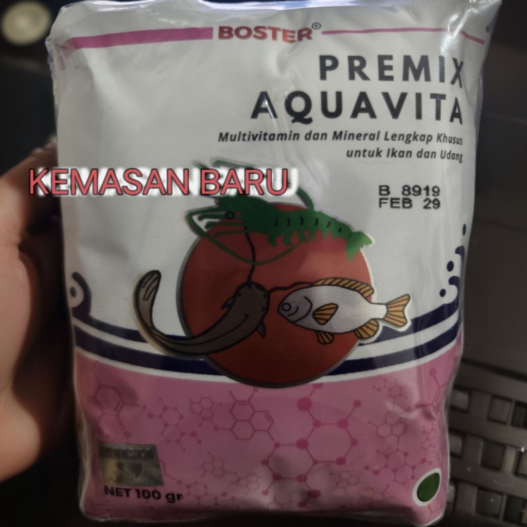 Boster Premix Aquavita Multivitamin Ikan