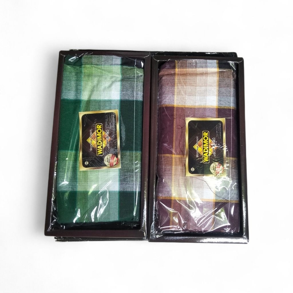 SARUNG DEWASA WADIMOR MOTIF KOTAK DAN POLOS