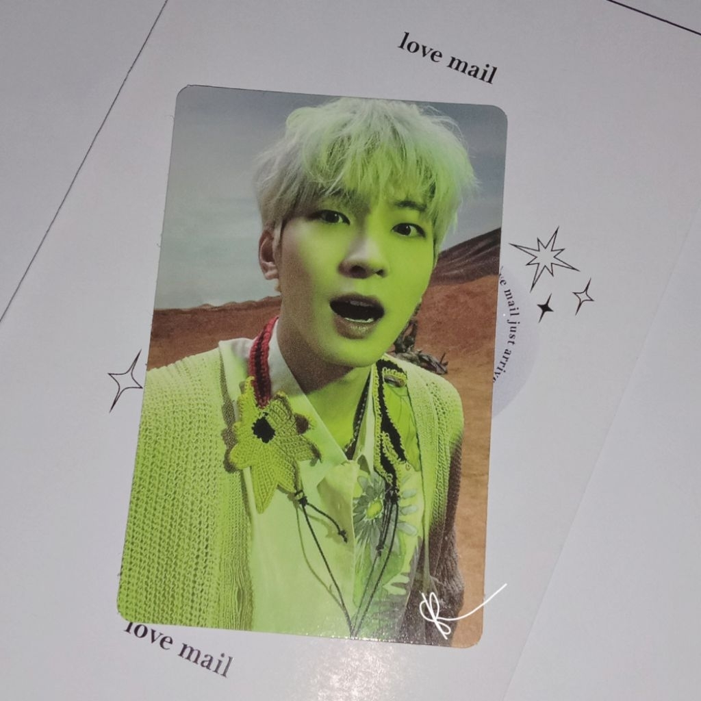 PHOTOCARD PC SEVENTEEN SVT WONWOO FACE THE SUN FTS KIT RAY SHREK