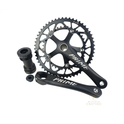 Crankset Crank Prime HT2 Hollowtech 2 Double Speed 53-39T BCD 130 Bicycle Empire