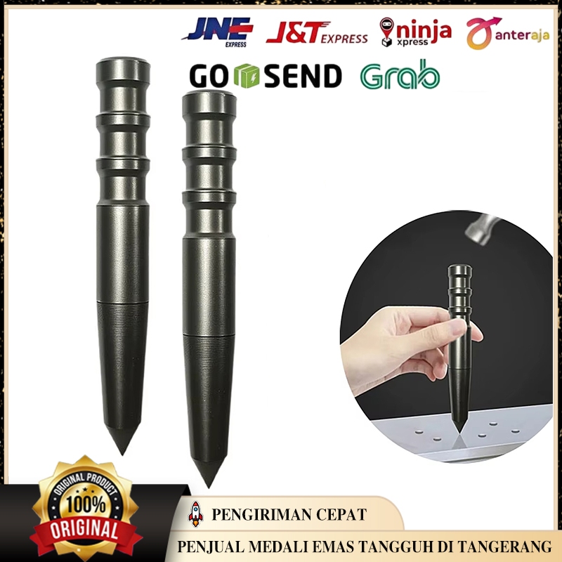 2pcs Center Punch Locator Automatic Center Punch Penanda Titik Bor